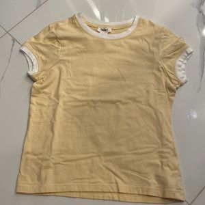 cute yellow top forever 21